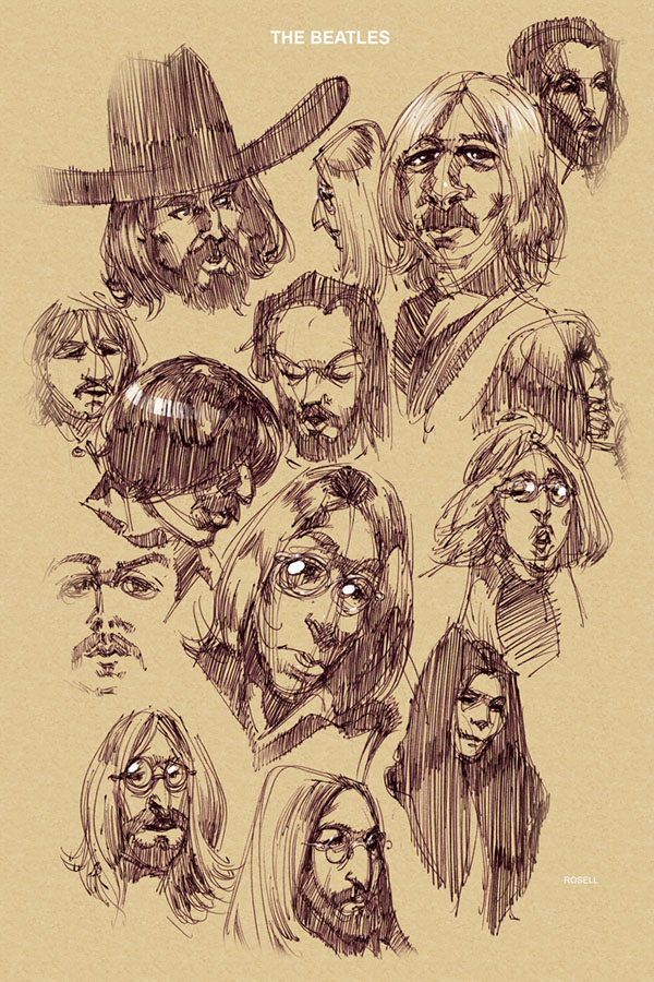 beatles_sketches_by_erosell-aug-22-2009